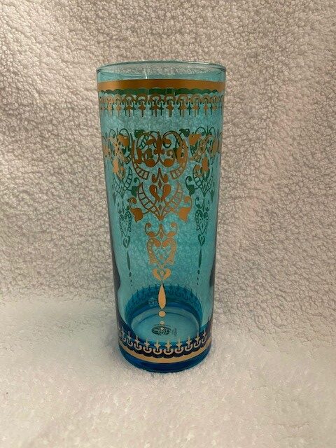 Moroccan Blue glass