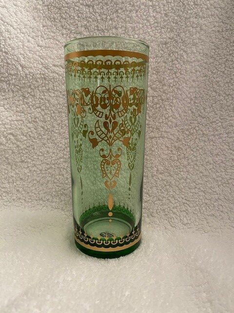 Moroccan green glass